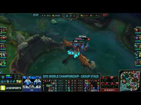 H2K Ryu TF VS SKT Easyhoon Karthus Highlights