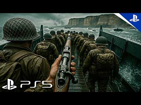 D-DAY CHANGED THE WORLD – THE END OF HITLER BEGAN IN NORMANDY! | COD WW2 Gameplay (4K HDR 60FPS) PS5