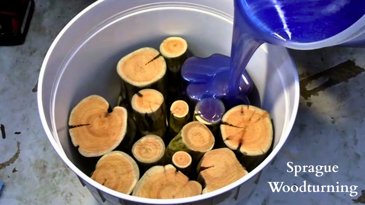 Woodturning Art: Creating a Buckthorn and Epoxy Hollow Form