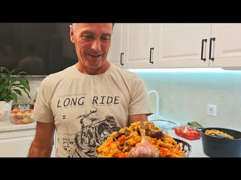 БРАТ ПРИГОТОВИЛ УЗБЕКСКИЙ ПЛОВ 💯ЭТО ОЧЕНЬ ВКУСНО ‼️ @ShindrMindr_Official