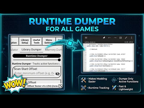 I Found a Smarter Way to Dump Game Functions on Android (Runtime Dumper Explained)