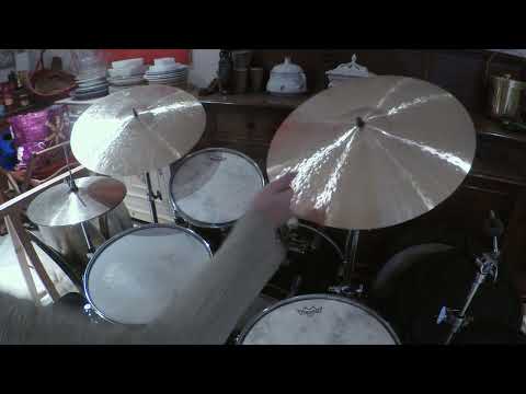 20" 1775g hfb (left) and 20" 1898g hfb (right) - BOURGIS HANDMADE CYMBALS