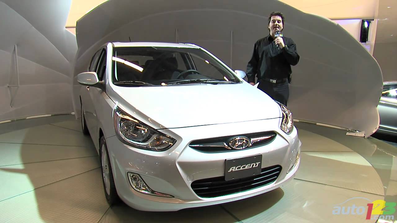 2012 Hyundai Accent unveiled at Montreal Auto Show