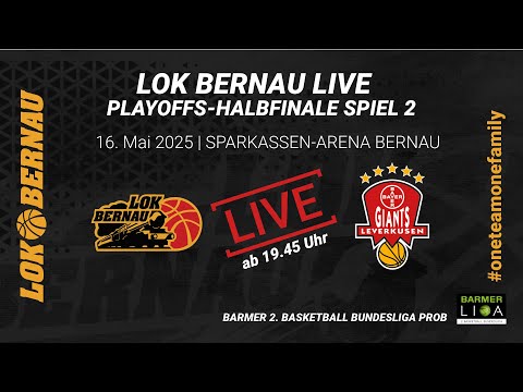 LOK BERNAU vs. BAYER GIANTS LEVERKUSEN Playoffs Halbfinale LIVE