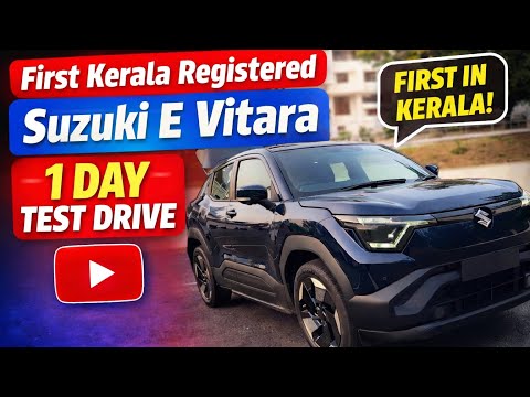Thumbnail for First Kerala Registered Suzuki E-Vitara 🚘 | First day Test Drive by Suzuki e Vitara
