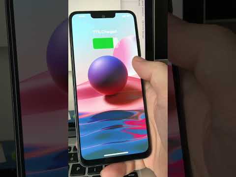 iCenter iOS 16: X - Charging Video