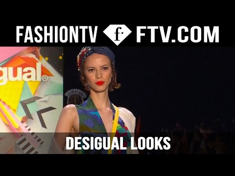 Desigual Spring/Summer 2016 Looks @ New York Fashion Week | FTV.com