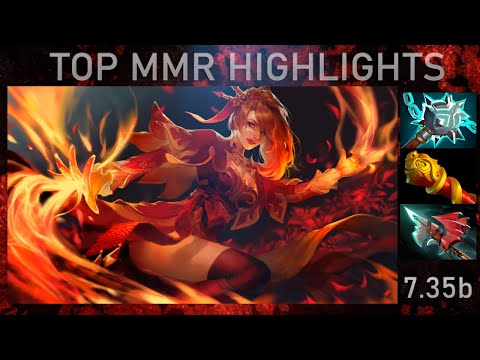 ⭐JACKKY Lina 20 Kills! Carry Highlights 7.35b - Dota 2 High MMR