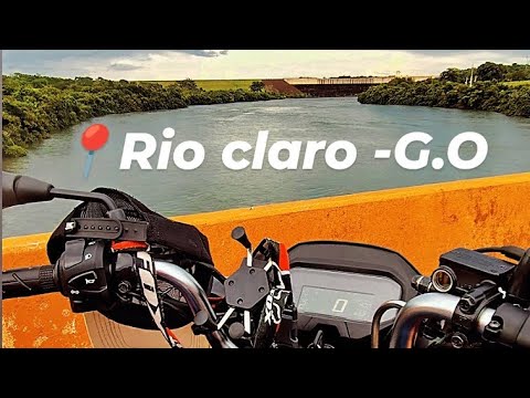 OLHA O QUE ACONTECEU . CONHECI O RIO CLARO.  📍 CACHOEIRA ALTA - G.O 