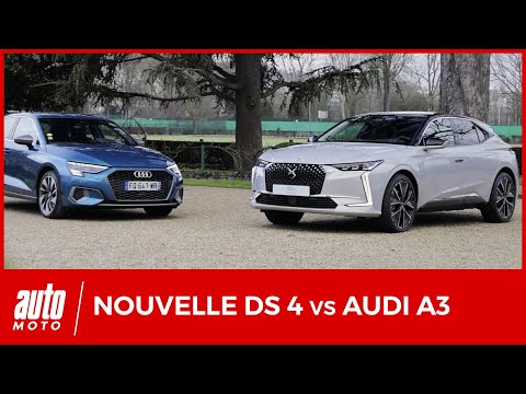Nouvelle DS4 vs Audi A3 : premier comparatif avant l'essai