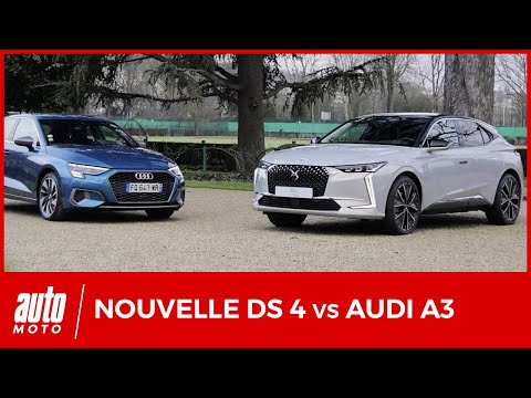 Nouvelle DS4 vs Audi A3 : premier comparatif avant l'essai