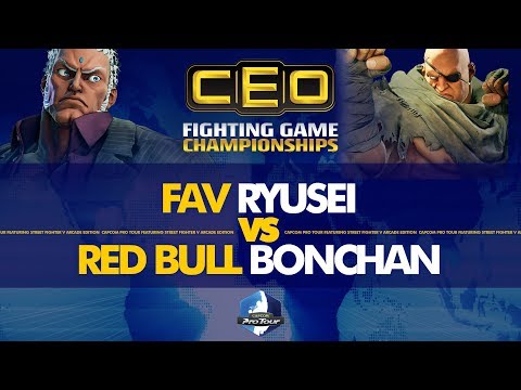 FAV Ryusei  (Urien) vs RED BULL Bonchan (Sagat) - CEO 2019 Top 24 - CPT 2019