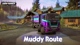 SNOWRUNNER: Muddy Route Mission in Washington Region | Azov 67096 Atom