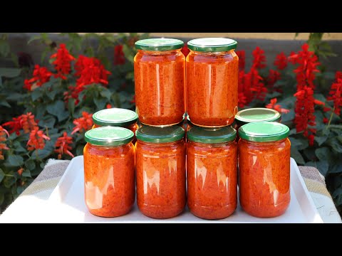 Ajvar/ Najbolji i Najjednostavniji Recept/Zimnica bez konzervansa