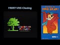 Hey There It S Yogi Bear 1989 VHS Closing