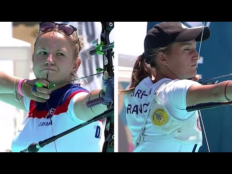 Denisa Barankova v Lisa Barbelin – recurve women’s quarterfinal | 2021 European Olympic qualifier
