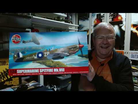 Build the Airfix Spitfire Mk VIII 1.24 Scale Intro and Cockpit