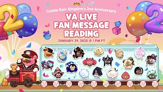 Happy 2nd Year Anniversary! 💫 Voice Actors LIVE