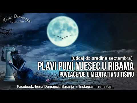 U ČETVRTAK 31.08. PLAVI PUN MJESEC U RIBAMA – POVLAĆENJE U MEDITATIVNU TIŠINU