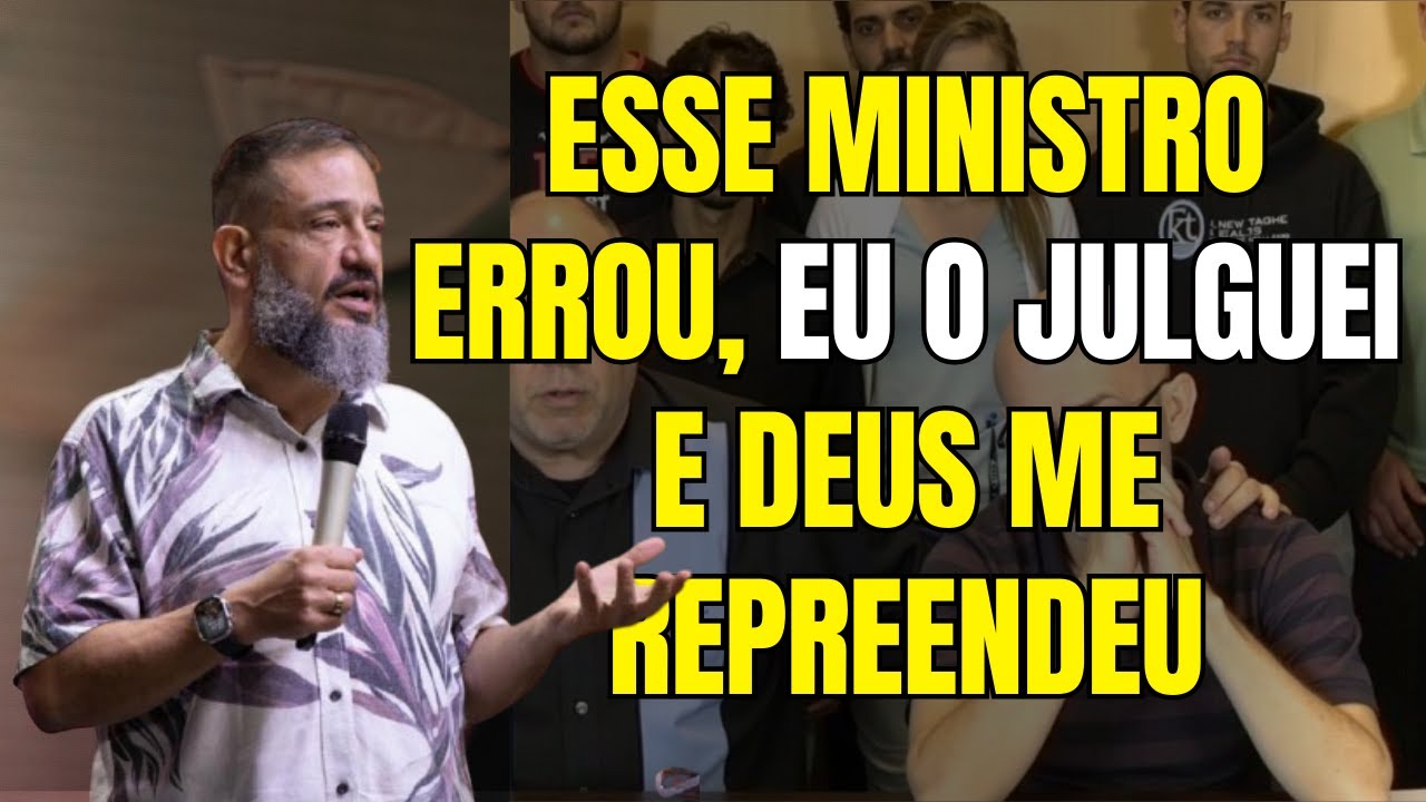 #24 * ESSE MINISTRO CONHECIDO ERROU, EU JULGUEI E DEUS ME REPREENDEU * [Pr Luciano Subirá]