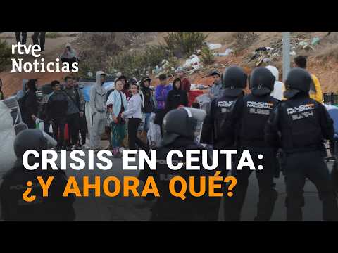 Ceuta | El objetivo del Gobierno es identificar a los migrantes irregulares | RTVE Noticias