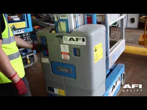 AFI MEWP-Einführungsvideos Genie GR12, GR15, GR20