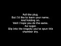 My Chemical Romance - The Jetset Life Is Gonna Kill You (Lyrics)
