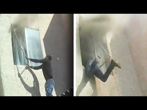 Amazing Real Life Superhero Rescues Kids From House Fire