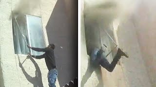 Download lagu Amazing Real Life Superhero Rescues Kids From House Fire mp3