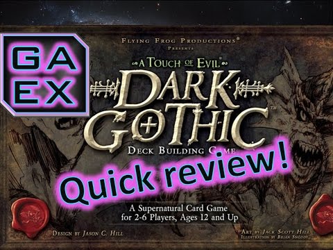 Dark Gothic Board Game - 7 Minute Review