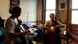 cellojoe and cosmo d (greg heffernan) jam at cosmo d's place in nyc part 2