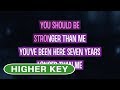 Stronger Than Me (Karaoke Higher Key) - Amy Winehouse