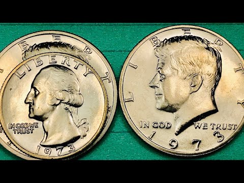Mystery Of The 1973 Kennedy Half Quarter Coin