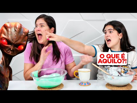 A LOT, A LITTLE OR YOU DECIDE! She's afraid of ET!