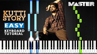 Master - Kutti Story Easy Piano Notes & Chord 