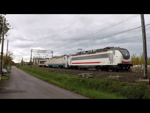 LiS in Transito a Gabicce mare E402b-156+E402b-109+E401-028 (Milano cle)Rimini-Foligno