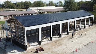 Self-Storage Construction | 12' x 30' Units |  Start to Finish Timelap
