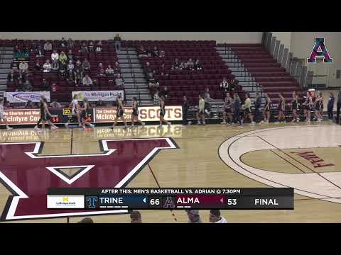 Alma College Women's Basketball vs. Trine University