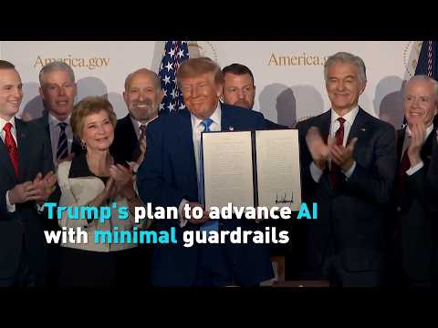 Trump's plan to advance AI with minimal guardrails