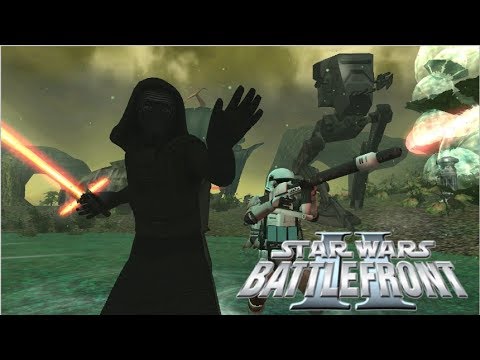 Star Wars Battlefront II Mod - A New Frontier 1.0 - The First Order Invades Felucia - Gameplay HD