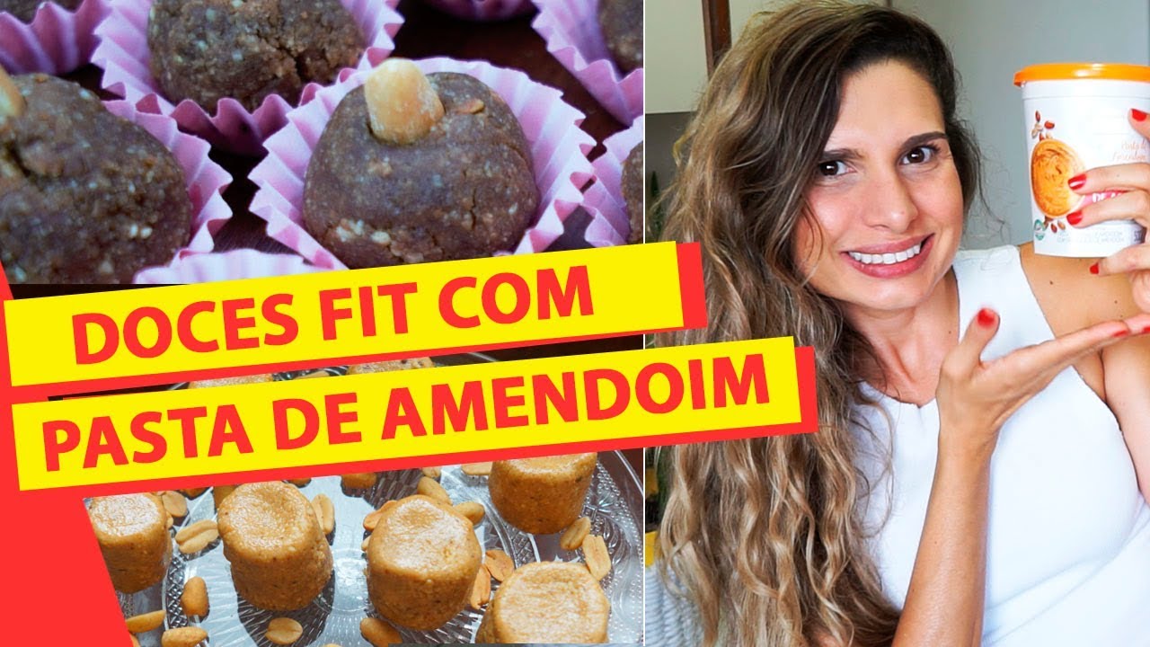 DOCE FIT COM PASTA DE AMENDOIM: 3 RECEITAS SIMPLES, RÁPIDAS E PRÁTICAS
