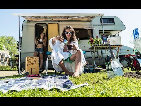 Sound engineer is living, jamming and working from his RV