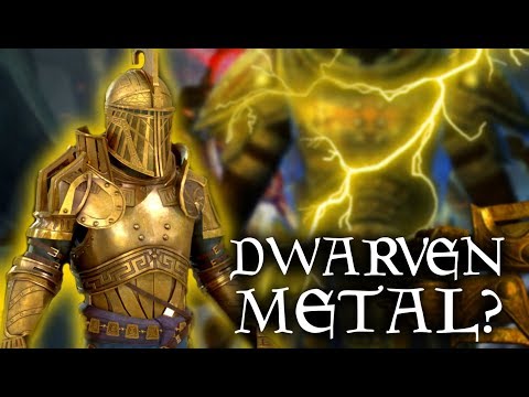 Skyrim: HOW does it WORK? - Mystery of Dwarven Metal - Dwemer Armor & Weapons - Elder Scrolls Lore