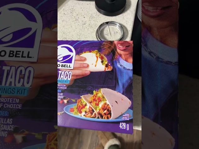 Vídeo relacionado con Taco Bell Kit de cena de tacos crujientes y suaves (caja de 12.5 onzas)