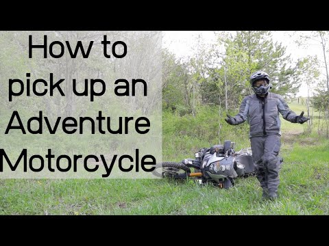 How to lift an Adventure Motorcycle