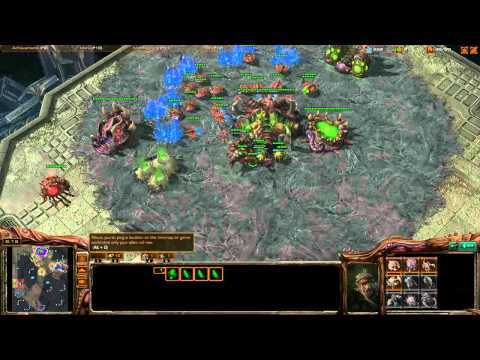 Destiny, Bluetea vs. gully (P), darkponcho (R) - High Level 2v2 - Starcraft 2 Ladder