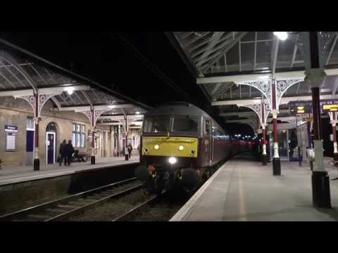 (HD) Sulzer Thrash 47746 & 47760 at Skipton 21/03/2015