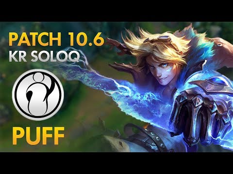 Invictus Gaming Puff - Bot Lane: Ezreal vs Varus - KDA 10/2/12
