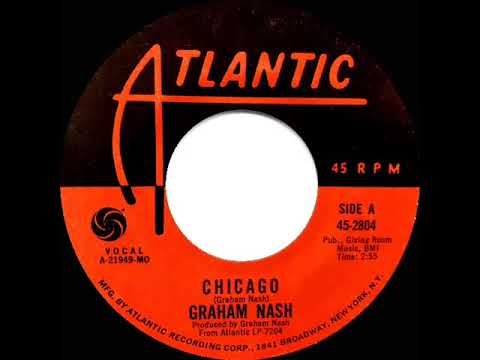 1971 HITS ARCHIVE: Chicago - Graham Nash (mono 45)