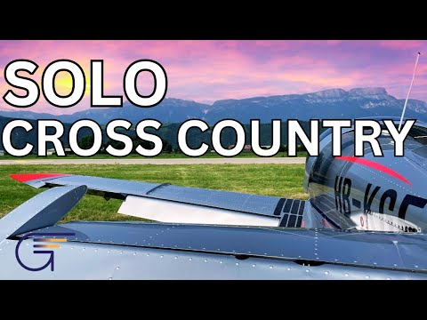 How I Flew SOLO from Italy To Switzerland! | Aviation Daily | 4K | With ATC